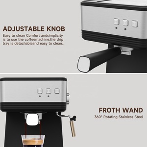 PANCERKA 2-in-1 Commercial Grade Espresso Machine High 19 Bar Household <b>Coffee</b> <b>Maker</b> Milk Froth-New Arrival Espresso Machine Cof - Product Image 4