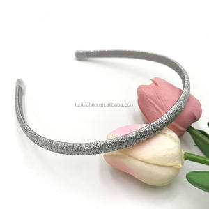 للبيع بالجملة طوق شعر من الترتر بريق حلو من RUICHEN شفاف كلاسيكي من بلاستيك البوليستر للنساء يوميًا - Product Image 5