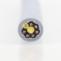 Câble électrique flexible à conducteur en cuivre, isolé en PVC, pour chaîne porte-câbles, température de fonctionnement de -40°C à +105°C, pour câblage interne