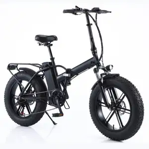 Bicicleta eléctrica plegable de 20 pulgadas para hombre y niño, vehículo de Tourney para exteriores