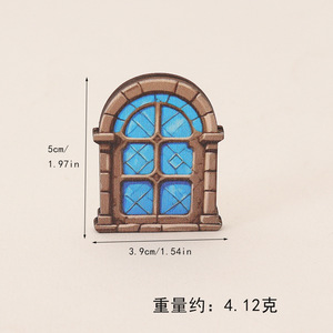 Accesorios para el Hogar, Mini Ventanas, Serie Retro, Modelos de Ventanas, Adornos Navideños para Hacer Uno <span class=keywords><strong>Mismo</strong></span> - Product Image 2