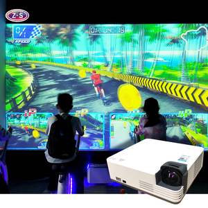 Système de projection multisensoriel pour cyclisme en salle, solution interactive, jeux de course de vélo en réalité augmentée, ZS-IP021, vélo de spinning interactif intelligent en réalité augmentée - Product Image 3