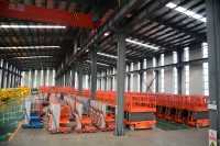 KCCL Lift HOT 34ft New Cherry Picker Telescoping Scissor Lift Facility Manutenção AC Articulado Rebocável Boom Feito de Aço