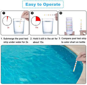 Testeur de qualité de l'<span class=keywords><strong>eau</strong></span> en plastique 4-en-1 pour <span class=keywords><strong>analyse</strong></span> rapide du pH pour aquarium - Product Image 5