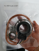 Encodeur absolu radial, diamètre extérieur 74 mm, ouverture de l'arbre du rotor 24 mm, résolveur à reluctance 12/14 bits, IP69 pour servomoteur