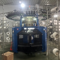 Machines textiles personnalisables pour la fabrication de tissus en coton, machines circulaires à double tissage, fabricants de machines à tricoter les couvertures