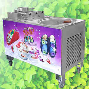 Machine à glaces roulées 110V / 220V avec tacos mexicains au maïs / gaufres, machine à cônes à glace - Product Image 3