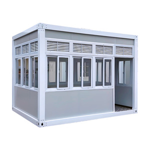 Venta al por mayor de <span class=keywords><strong>casas</strong></span> <span class=keywords><strong>prefabricadas</strong></span> plegables de <span class=keywords><strong>segunda</strong></span> mano, diseño industrial, estructura metálica de acero, transpirable, <span class=keywords><strong>para</strong></span> granjas y oficinas. - Product Image 5