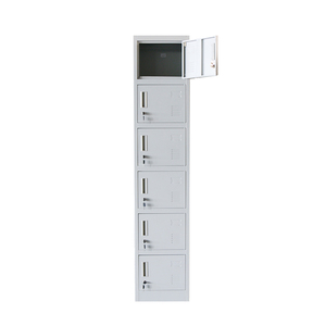 Casier individuel en acier pour salle de sport, école, bureau – Armoire métallique à 6 portes, taille et couleur personnalisables - Product Image 1