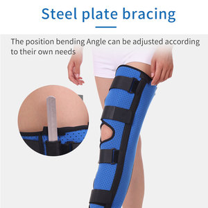 Soporte <span class=keywords><strong>de</strong></span> Pierna Ajustable, <span class=keywords><strong>Ortesis</strong></span> <span class=keywords><strong>de</strong></span> <span class=keywords><strong>Rodilla</strong></span> <span class=keywords><strong>para</strong></span> Fractura <span class=keywords><strong>de</strong></span> <span class=keywords><strong>Rodilla</strong></span>, Lesión Articular y Fijación por Distensión <span class=keywords><strong>de</strong></span> Pierna - Product Image 6