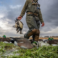 Décoy de canard sauvage réaliste en PP, pliable et portable, style champêtre, pour jardins résidentiels