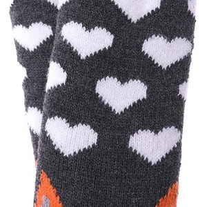 XIANGHUI enfants garçons filles noël chaussettes floues en gros mignon renard Super doux chaud Sherpa doublure antidérapant chaussettes d'hiver - Product Image 4