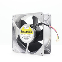 SANYO 109L1448H509 140x140x50mm 48V DC 0.29A Kipas Pendingin Aksial Kabinet Bantalan Bola
