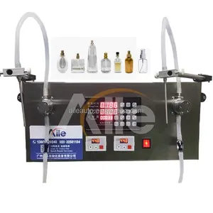 single head semi-automatic magnetic pump filling machine timed filling of liquids to save labor