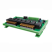 Modul Relai 8 Saluran 30A Input NPN/PNP RS485/RS232 Modbus RTU 9600bps Kontrol Motor/Pompa/Kipas |   PLC DO Extension Heavy Duty DIN