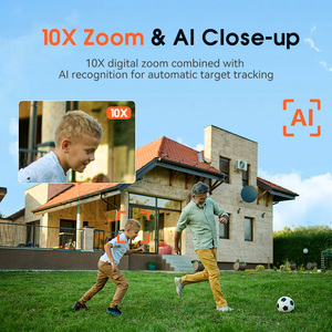 <strong>Dome</strong> WiFi <strong>Camera</strong> 1080P HD 2MP 360 Degree 10X Zoom Night Vision Outdoor Home Security <strong>Camera</strong> with <strong>CMOS</strong> <strong>Sensor</strong> and Cloud Storage - Product Image 6