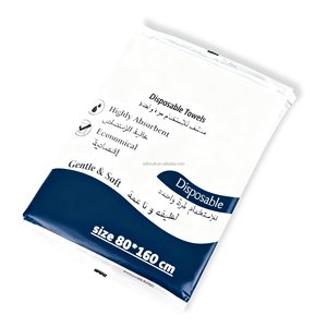 Collection professionnelle de serviettes de <span class=keywords><strong>bain</strong></span> jetables en pâte de bois de qualité supérieure, serviettes de salon et de spa, serviettes pour cheveux, visage et corps, extra larges, 25 pièces - Product Image 2