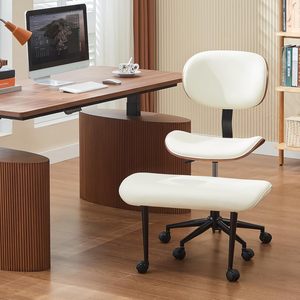 <span class=keywords><strong>Chaise</strong></span> de méditation avec support de dos en bois incurvé extra <span class=keywords><strong>large</strong></span> hauteur de <span class=keywords><strong>chaise</strong></span> de bureau ergonomique pour le bureau du salon - Product Image 4