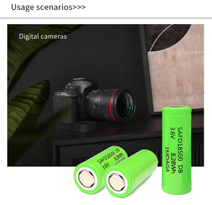 18500 3,6 V 2400mAh Paquete de batería de iones de litio recargable 18500 Batería de iones de litio - Product Image 5