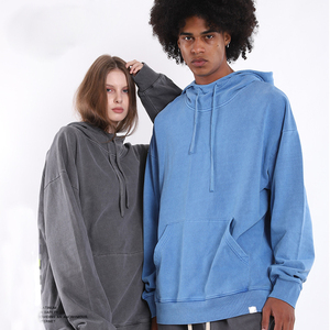 Custom Hoodie Sweatshirt Unisex Clothing Streetwear Long Sleeve Drop Shoulder <b>Men</b> Womenoversized <b>Pullover</b> Hoodie - Product Image 1