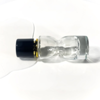 Flacon de parfum en verre 30 ml avec pulvérisateur, flacon d'huile essentielle, flacon de parfum de luxe, flacon de parfum transparent vide