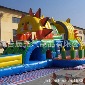 Castillo Inflable Gigante de 7x11m, Modelo de PVC para Parque de Diversiones Comercial Interior - Product Image 4