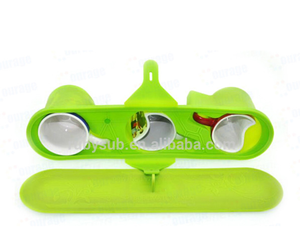 11 盎司不规则形状马克杯 3D 升华硅胶马克杯包装橡胶杯钳 3D 升华真空压机 ST420 /ST3042 - Product Image 3