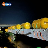 Flotteurs de soutien sous-marin en PVC pour pipelines offshore et bouées marines