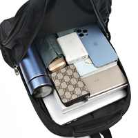 Sac à dos pour ordinateur portable 15,6 pouces, imperméable, en Oxford, pour homme, décontracté, souple, pour affaires, personnalisable, directement de l'usine