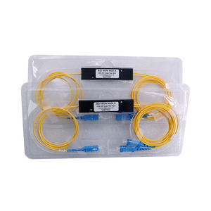 Sợi đơn <span class=keywords><strong>mux</strong></span> demux mô-đun bidi Mini dwdm/<span class=keywords><strong>CWDM</strong></span> quang bước sóng bộ phận FTTx ITU giải pháp 8CH dwdm SC UPC <span class=keywords><strong>APC</strong></span> -40 ~ 85 >45 - Product Image 1