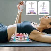 Coussin d'étirement dorsal, soutien lombaire, massage de la taille, correcteur de posture, traitement pour la relaxation du cou