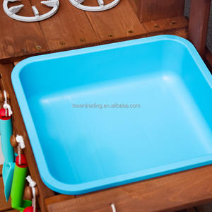 Cuisine de jeu Honey Mud avec évier, cuisinières, distributeur d'eau et outils de jardinage - Cuisine de jeu pour enfants pour s'amuser en plein air - Product Image 2