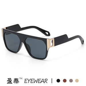 Nouvelles lunettes de soleil pour femmes, best-seller transfrontalier, <span class=keywords><strong>concept</strong></span> euro-américain, design polygonal, miroir intégré, style urbain tendance - Product Image 5