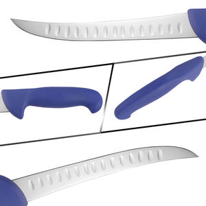 Cuchillo de carnicero de 10 "Hoja estable pulida Hartness 56 HRC 5CR15Mov Acero inoxidable borde de corte preciso geometría PP mango - Product Image 6