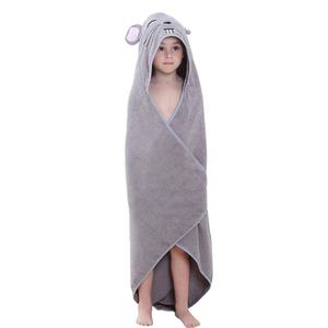 MICHLEY 320 GSM enfants coton plage peignoir été à capuche dessin animé <span class=keywords><strong>serviette</strong></span> <span class=keywords><strong>pour</strong></span> salle de bain utiliser article chaud - Product Image 2