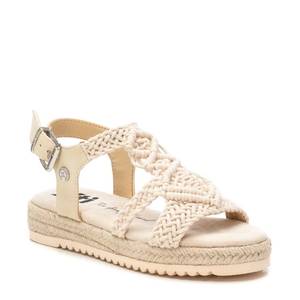 Sandalias Xti para Niña, Color Beige, Talla 34, con Tira Trenzada Plana, para Verano - Product Image 2