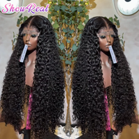 Wig Rambut Manusia Grosir, Wig Rambut Manusia Lace Front Tanpa Lem, Wig Rambut Manusia Keriting, Rambut Vietnam Mentah, Vendor Wig HD Lace Frontal