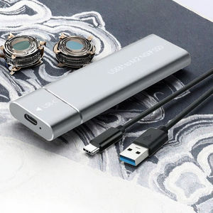 OEM высокое качество USB3.1 <span class=keywords><strong>M</strong></span>.2 корпус для Hdd адаптер алюминиевый <span class=keywords><strong>M</strong></span>.2 Hdd SSD корпус для ноутбука настольного типа C 3,1 Ssd - Product Image 3