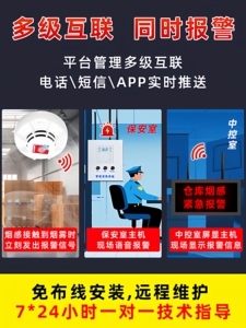 <span class=keywords><strong>Sensor</strong></span> Asap Plastik Nirkabel Alarm Perlindungan Kebakaran Cerdas Sistem Alarm Khusus Penggunaan Pabrik Hotel Terhubung Jaringan Ponsel Tidak - Product Image 5