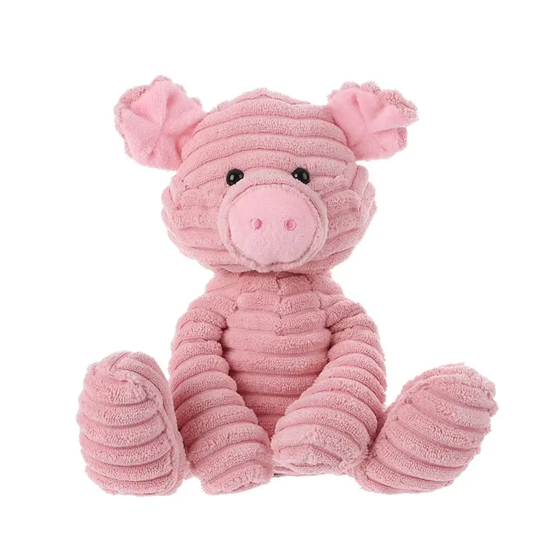 Offre Spéciale peluche personnalisée cochon rose mignon en forme d'animal à vendre