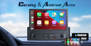 Reproductor de DVD para coche universal, Radio con pantalla retráctil, 1 Din, Android, <span class=keywords><strong>MP5</strong></span>, estéreo, BT/GPS/WIFI, Carplay, 7 pulgadas - Product Image 4