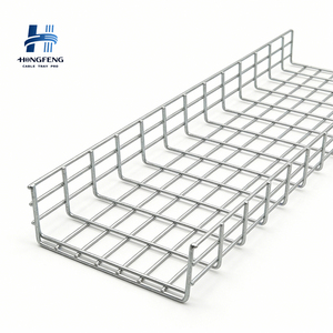 HONGFENG Grid Cable Tray Wire <b>Mesh</b> Steel Pre-Galvanized for Cable Laying Outdoor Use - Product Image 6