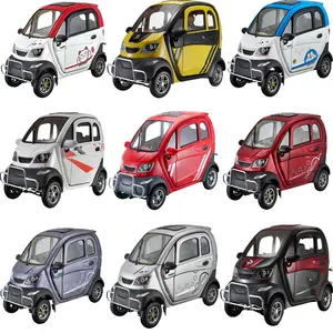 Small Adult 4 E Wheels Electric Car Made In China New Family Mobility Scooter Mini Electric Car