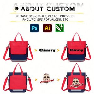 Custom logo Elementary <b>School</b> Student <b>Backpack</b> Shoulder Bag Waterproof Children's Tutoring Bag Promotional Kids Handbags - Product Image 3