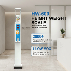 500kg 200kg Ultrasonido Balanza de peso y <span class=keywords><strong>altura</strong></span> que funciona con monedas BMI <span class=keywords><strong>IMC</strong></span> Vending Farmacia Balanza - Product Image 2