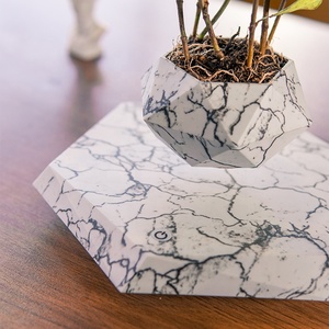 Vaso <span class=keywords><strong>Bonsai</strong></span> Magnetico Levitante <span class=keywords><strong>da</strong></span> <span class=keywords><strong>Interno</strong></span> per Grandi e Piccole Piante, Decorazione Verde per la Casa, Fioriera Sospesa <span class=keywords><strong>da</strong></span> Giardino - Product Image 6