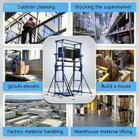 Échafaudage de chantier, matériau de construction, échelle de levage, décoration, entretien, échafaudage électrique