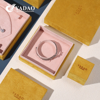 YADAO 2026 Nouvelle Boîte à Bijoux en Velours de Haute Qualité Certifiée FSC pour Pendentifs, Boucles d'Oreilles et Colliers – Emballage de Rangement