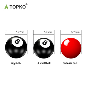 TOPKO-Jeu <span class=keywords><strong>de</strong></span> boules <span class=keywords><strong>de</strong></span> <span class=keywords><strong>billard</strong></span> en résine <span class=keywords><strong>de</strong></span> 50.8mm, haute qualité - Product Image 6