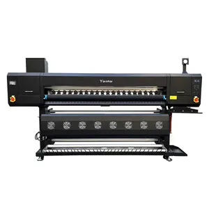 Yinstar optimal performance sublimation printer 4 head textile print machine great after sale service and durable quality